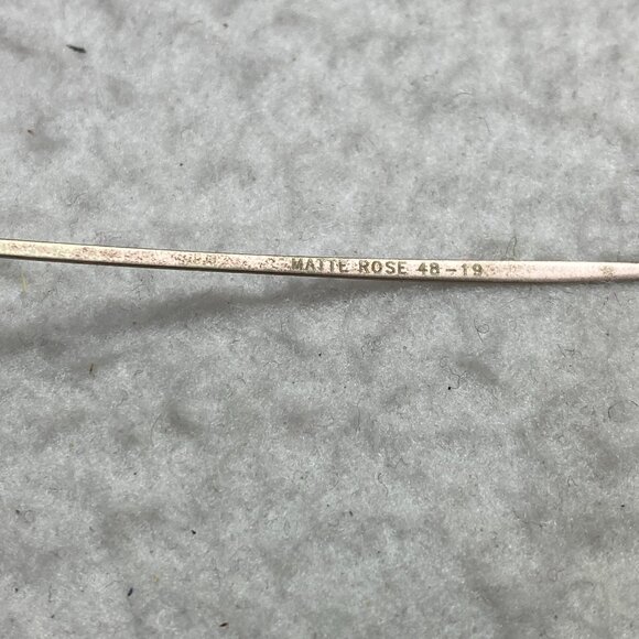 Modern URock U728 Eyeglasses Matie Rose Gunmetal 48-19 - Picture 8 of 12